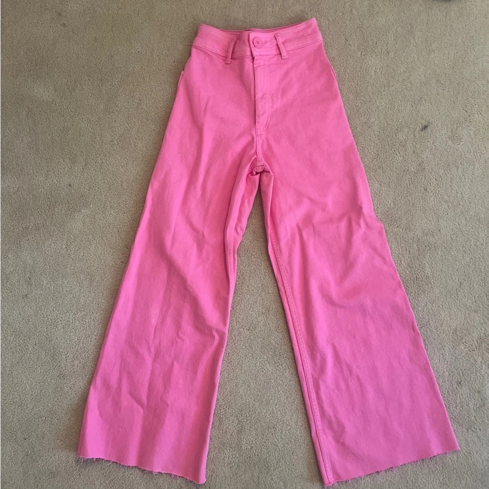 Zara Hot Pink Trousers